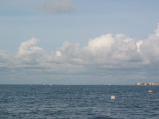 Vue vers arcachon (Dernier bateaux)